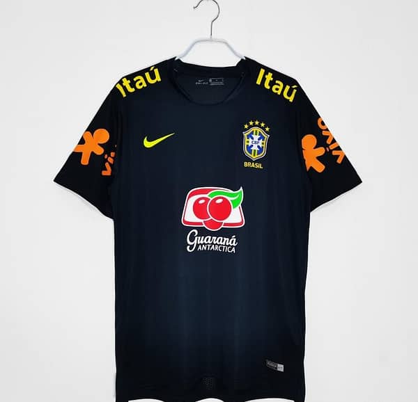Retro 2020  Brazil Dark Green Home Soccer Jersey