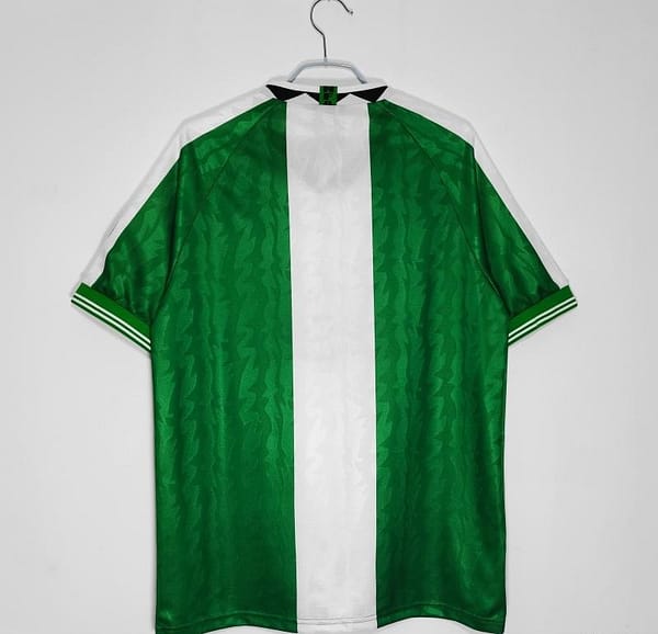Retro 1996 Nigeria Home Soccer Jersey - Image 9