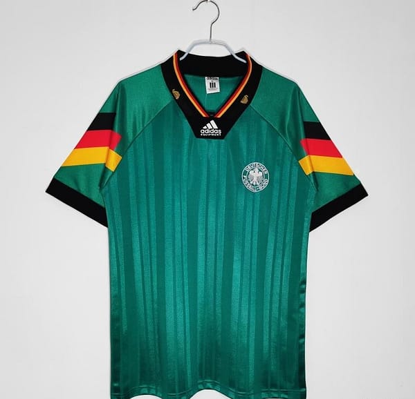 Retro 1992 Germany Away Soccer Jersey