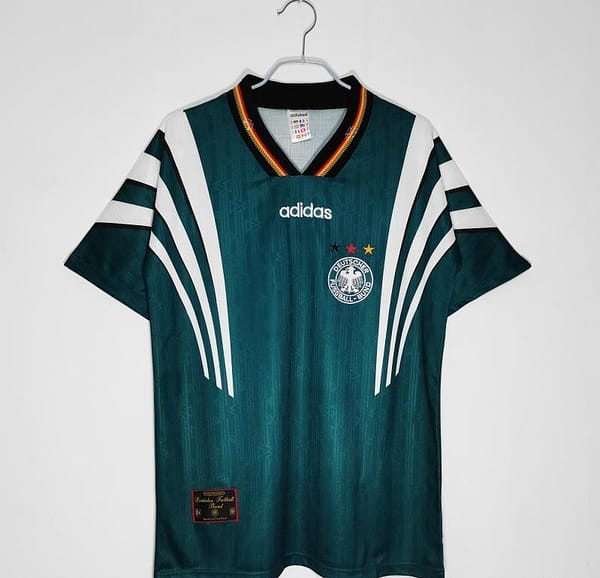 Retro 1996/97 Germany Away Soccer Jersey