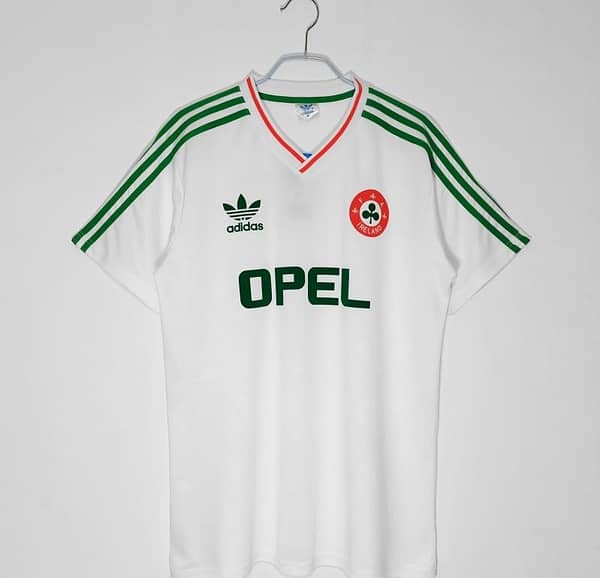 Retro 1990/92 Ireland Away Soccer Jersey