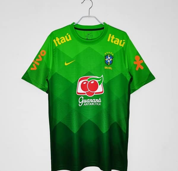 Retro 2020 Brazil Green Training Jersey