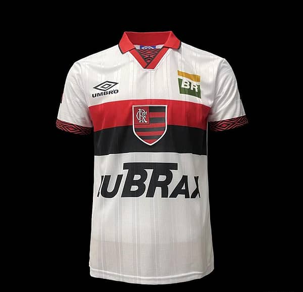 Retro 1995 Flamengo Away Soccer Jersey