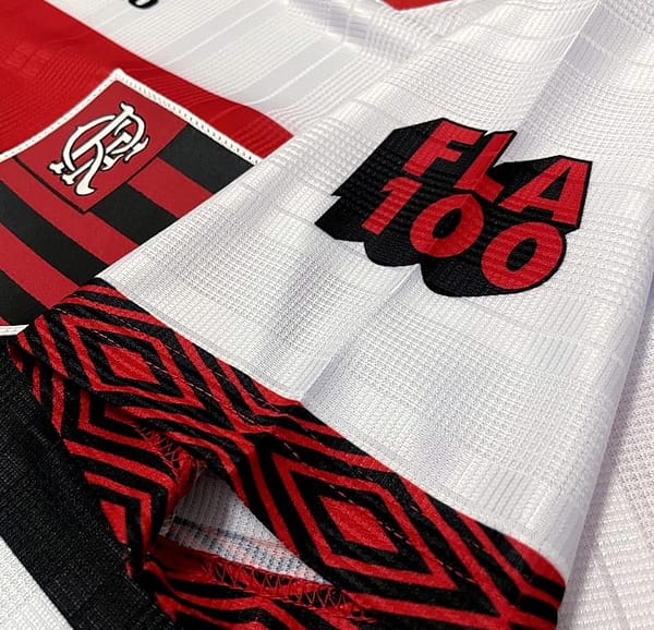 Retro 1995 Flamengo Away Soccer Jersey - Image 5