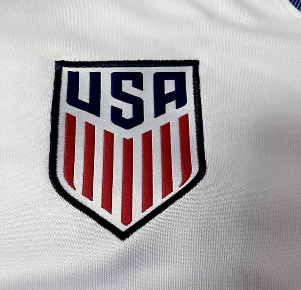 Retro 2016 USA Home Soccer Jersey - Image 9