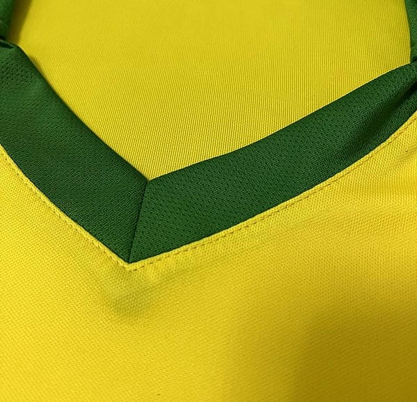 Retro 1978 Brazil Home Soccer Jersey - Image 6
