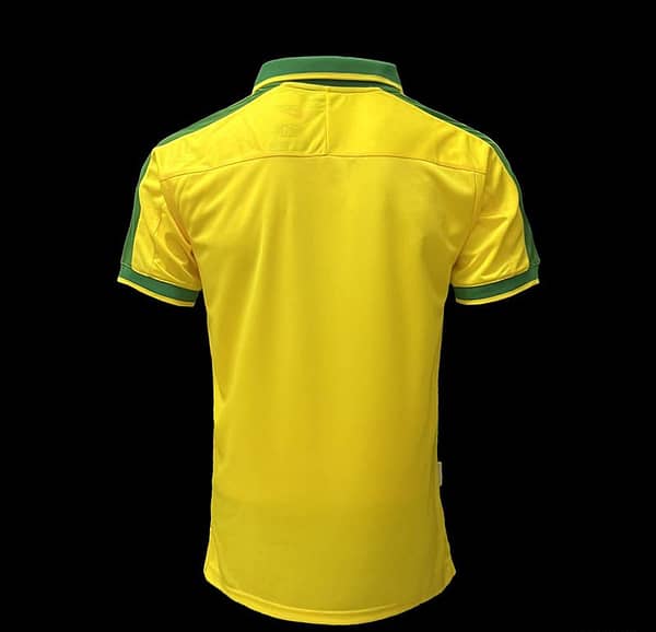 Retro 1997 Brazil Home Soccer Jersey - Image 11