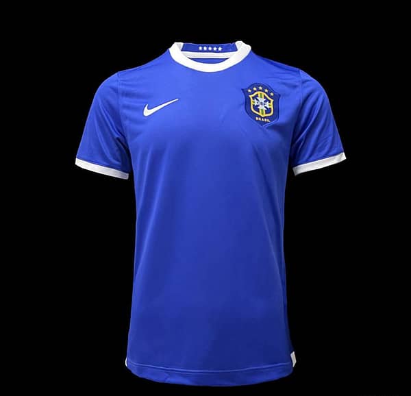 Retro 2006 Brazil Away Soccer Jersey