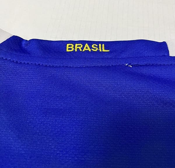 Retro 2006 Brazil Away Soccer Jersey - Image 2