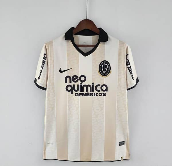 Retro 2010 Corinthians 100th Anniversary Beige Jersey