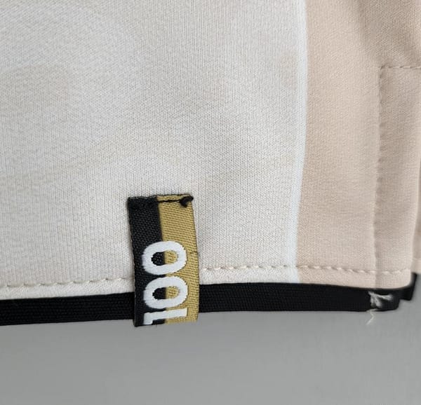 Retro 2010 Corinthians 100th Anniversary Beige Jersey - Image 7