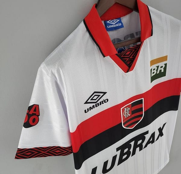 Retro 1995 Flamengo Away Soccer Jersey - Image 5
