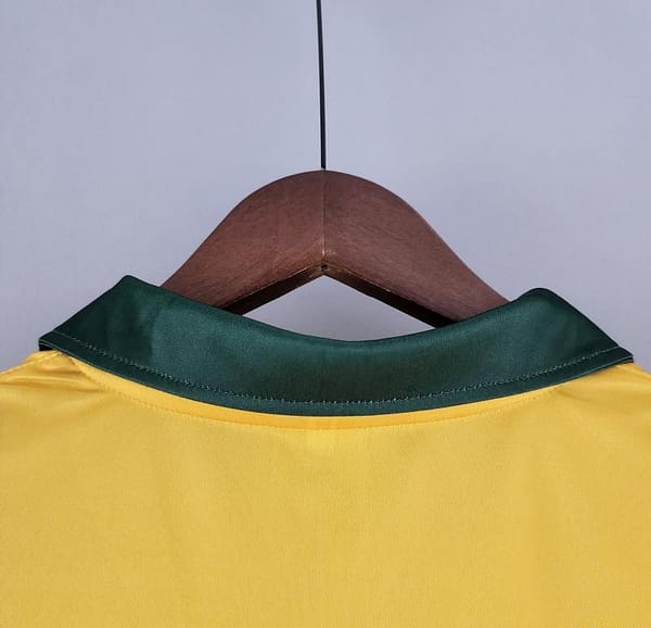 Retro 1988 Brazil Home Soccer Jersey - Image 3