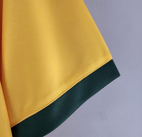 Retro 1988 Brazil Home Soccer Jersey - Image 5
