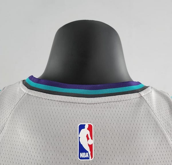 2019 NBA Oubre Jr. #12 Charlotte Hornets Grey Jersey - Image 10
