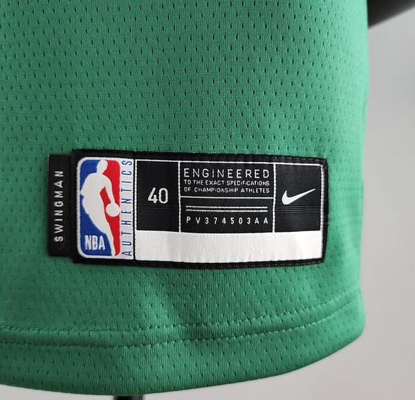 2020 Tatum #0 Boston Celtics City Edition Green NBA Jersey - Image 5