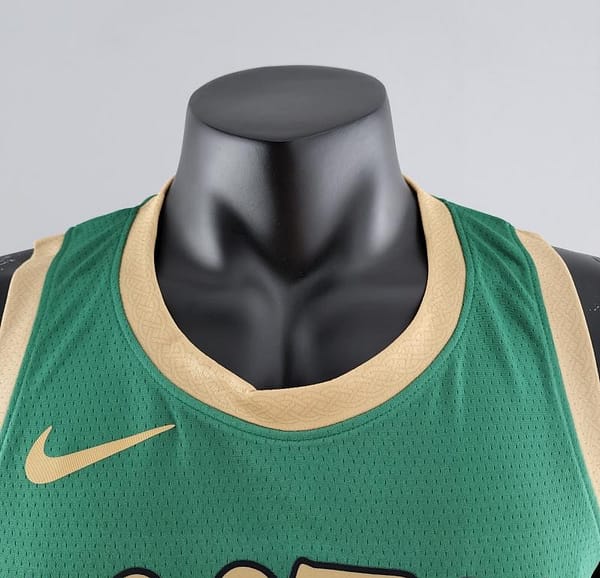 2020 Tatum #0 Boston Celtics City Edition Green NBA Jersey - Image 8