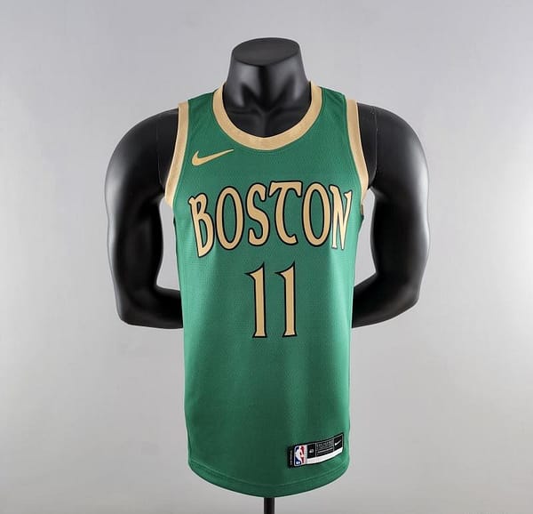 2020 IRVING #11 Boston Celtics City Edition Green NBA Jersey