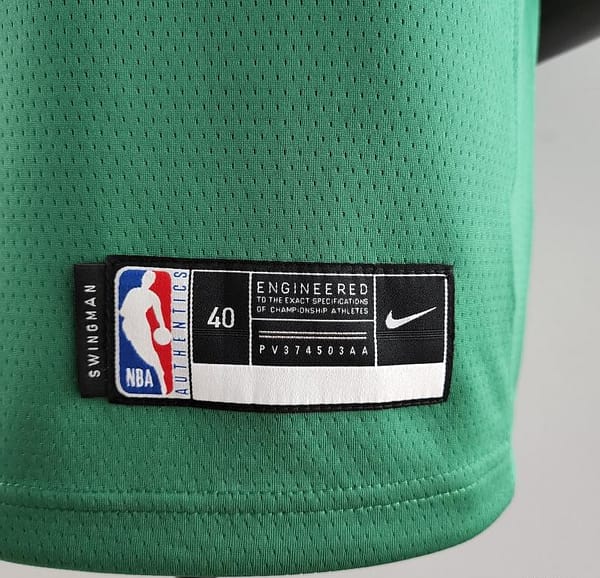 2020 IRVING #11 Boston Celtics City Edition Green NBA Jersey - Image 2