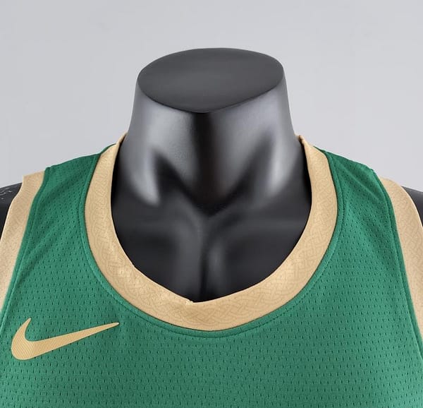 2020 IRVING #11 Boston Celtics City Edition Green NBA Jersey - Image 5