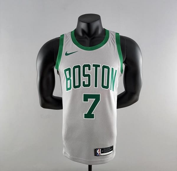 BROWN#7 Boston Celtics Grey NBA Jersey