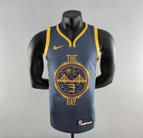 2018 POOLE#3 Golden State Warriors Grey NBA Jersey