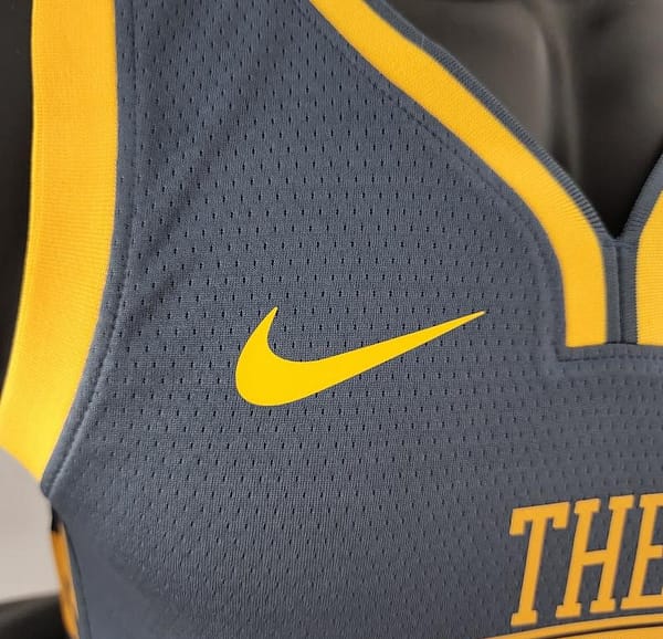 2018 POOLE#3 Golden State Warriors Grey NBA Jersey - Image 5
