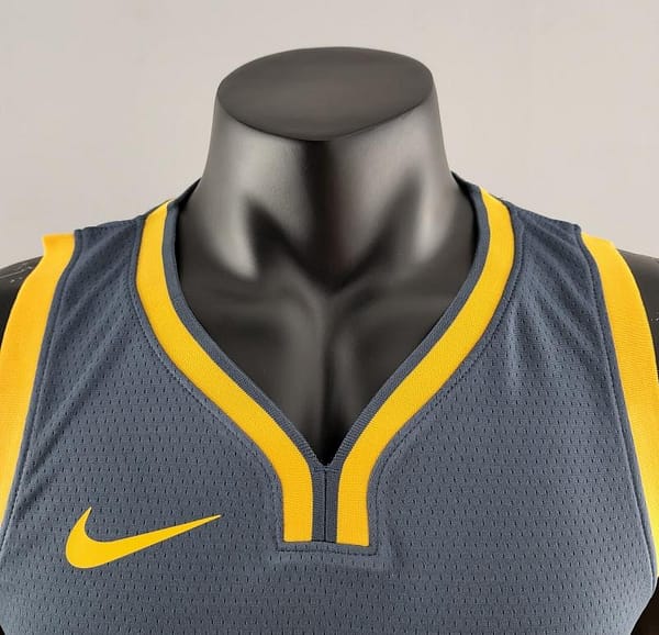2018 POOLE#3 Golden State Warriors Grey NBA Jersey - Image 6
