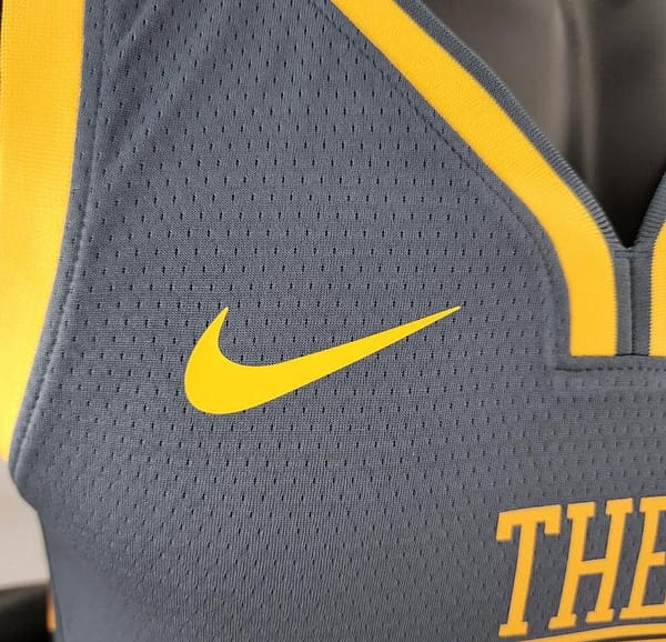 2018 HOMPSON #11 Golden State Warriors Grey NBA Jersey - Image 7