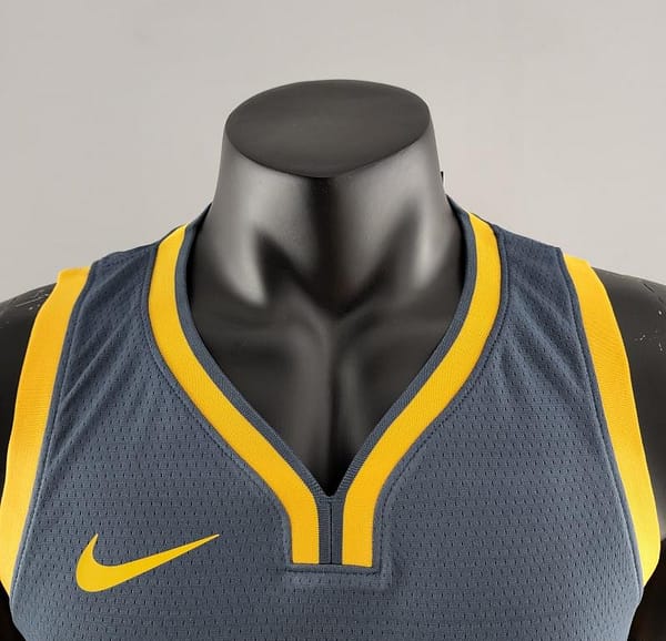 2018 HOMPSON #11 Golden State Warriors Grey NBA Jersey - Image 8