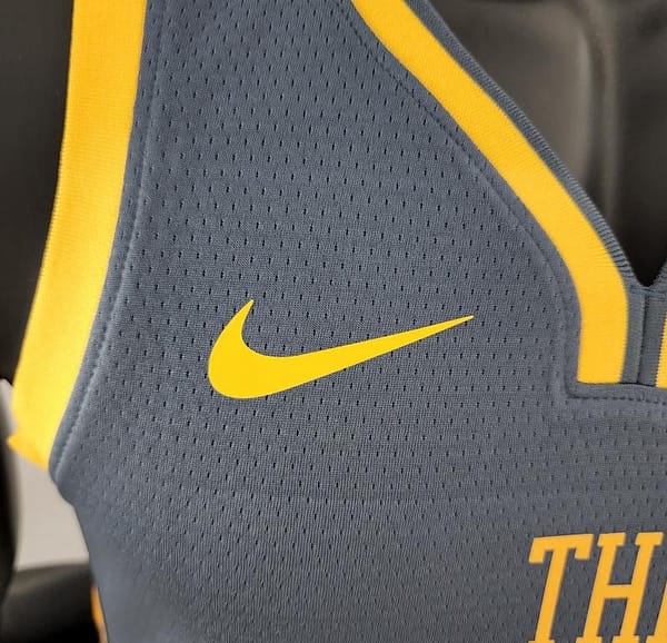 2018 GREEN #23 Golden State Warriors Grey NBA Jersey - Image 5