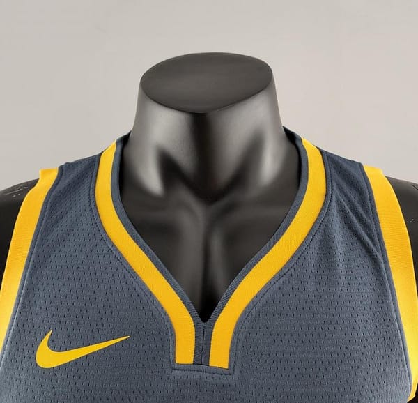 2018 GREEN #23 Golden State Warriors Grey NBA Jersey - Image 6
