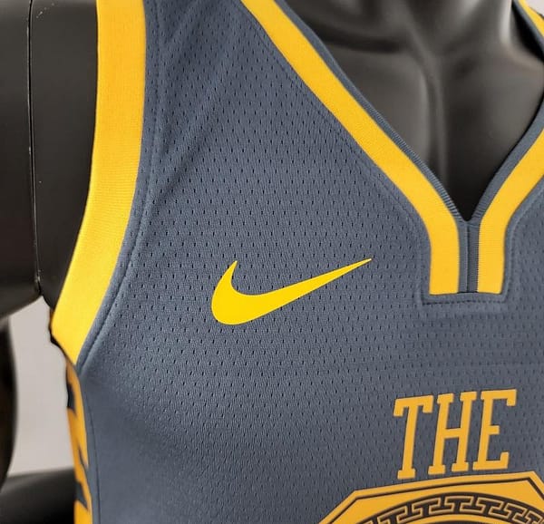 2018 DURANT #35 Golden State Warriors Grey NBA Jersey - Image 6