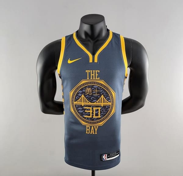 2018 Curry#30 Golden State Warriors Grey NBA Jersey