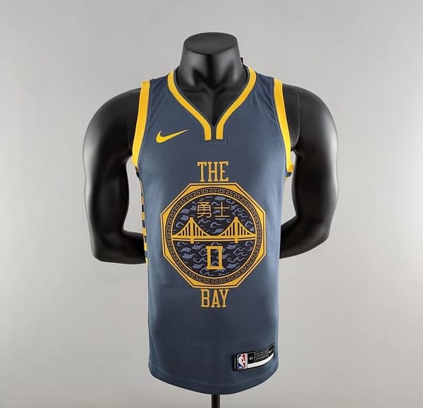 2018 PAYTON II#0 Golden State Warriors Grey NBA Jersey