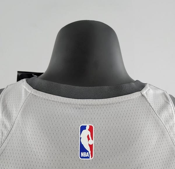 2018 JAMES #23 Cleveland Cavaliers Grey NBA Jersey - Image 2