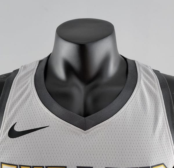 2018 JAMES #23 Cleveland Cavaliers Grey NBA Jersey - Image 9