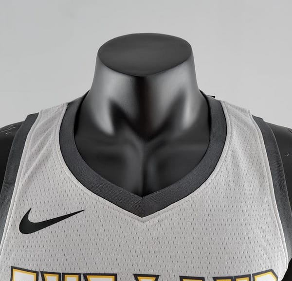 2018 Irving #2 Cleveland Cavaliers Grey NBA Jersey - Image 6