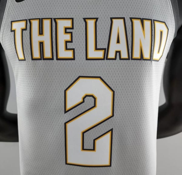 2018 Irving #2 Cleveland Cavaliers Grey NBA Jersey - Image 7