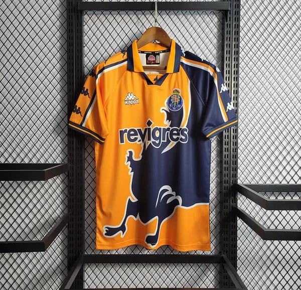 Retro 97-99 Porto Away Soccer Jersey