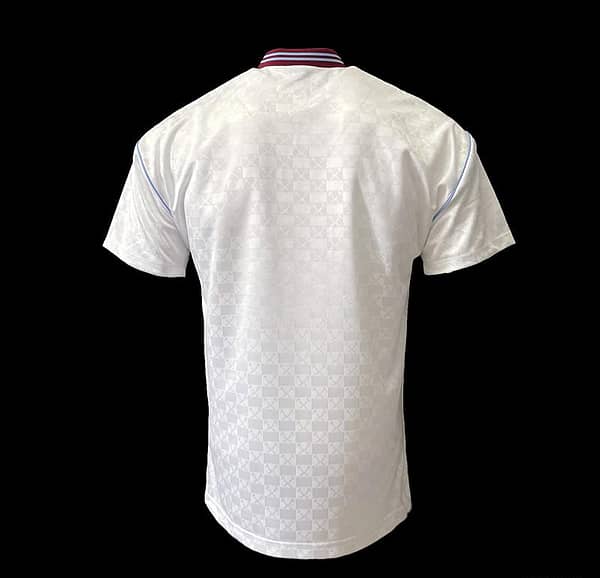 Retro 89/90 West Ham Away Soccer Jersey - Image 9
