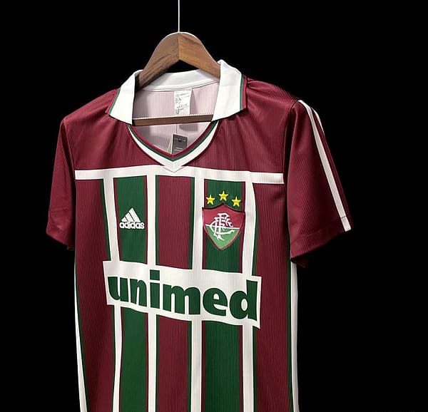 Retro 02/03 Fluminense Home Soccer Jersey - Image 5