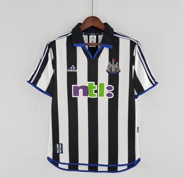 Retro 00/01 Newcastle United Home Soccer Jersey