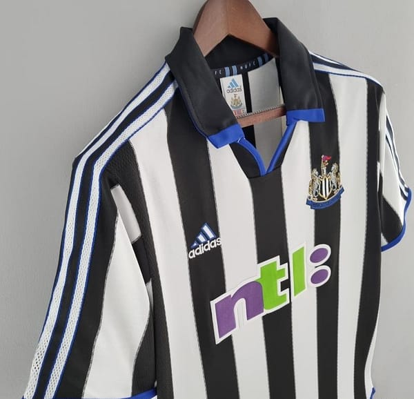 Retro 00/01 Newcastle United Home Soccer Jersey - Image 7