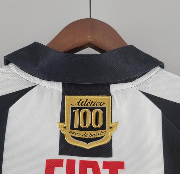 Retro 2008 Atletico Mineiro Home Soccer Jersey - Image 3