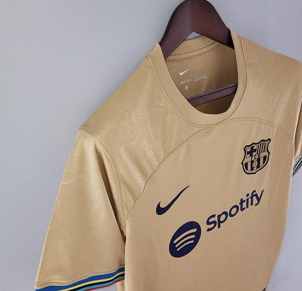 22/23 Barcelona Away Soccer Jersey - Image 9