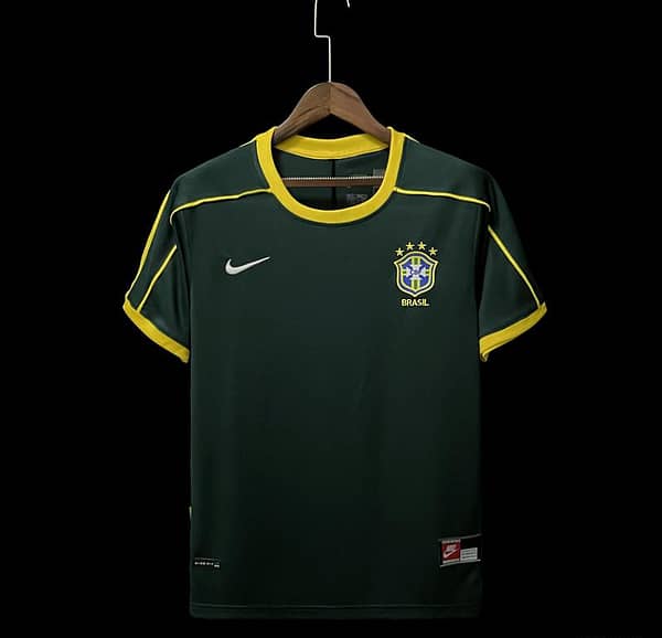 Retro 1998 Brazilian Goalkeeper  Jersey