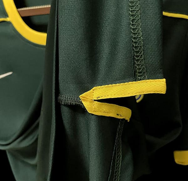 Retro 1998 Brazilian Goalkeeper  Jersey - Image 2