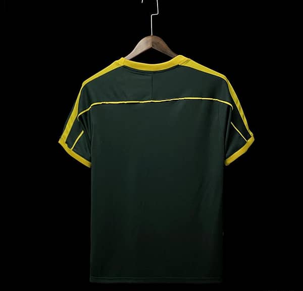 Retro 1998 Brazilian Goalkeeper  Jersey - Image 3
