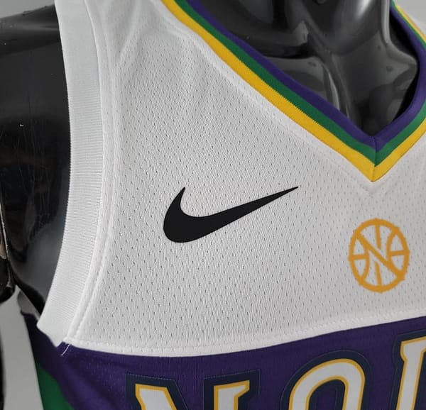 2018 New Orleans Pelicans INGRAM #14 Urban Edition White NBA Jersey - Image 4